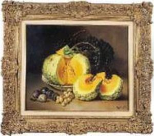 Citrouille Et Raisin, Circa 1880