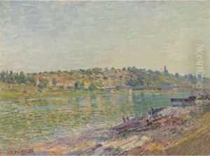 Les Coteaux De La Celle-sous-moret, Vus De Saint-mammes Les Coteaux De La Celle-sous-moret, Vus De Saint-mammes