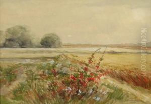Landscape With Wildflowers - view 1