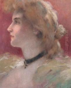 "perfil De Mujer" by Eduardo Sivori