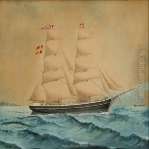 The Danish Brig Annine Of Vejle