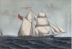 The Schooner Victoria Of Blyth