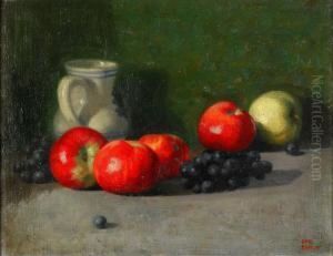 Stilleben Med Apple by Robert Skala