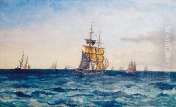 Fra Helsingor 1874 - view 1