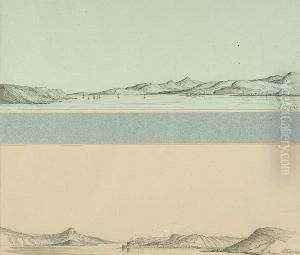 The Dardanelles; Kilitbahir Castle, Abydos (eceabat), A Pair by James Skene Of Rubislaw
