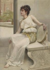 Zara, A Dancing Girl by Frank Markham Skipworth