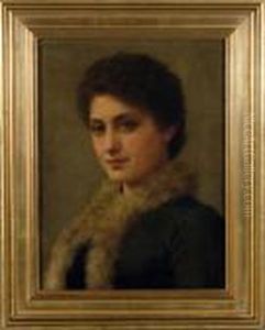 A Half Length Portrait Of Mabelvivian Millett, Aged 21 Years