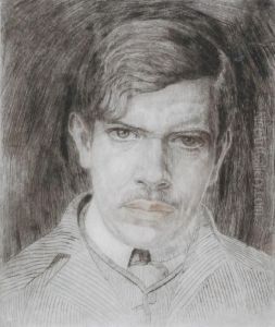 Autoportret by Wladyslaw Skoczylas