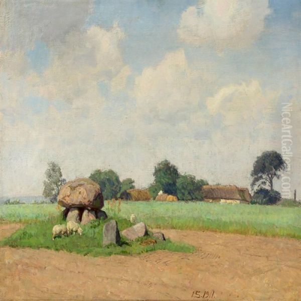 Landscape With A Dolmen - view 1