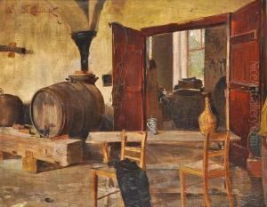 The Interior Of A Cellar