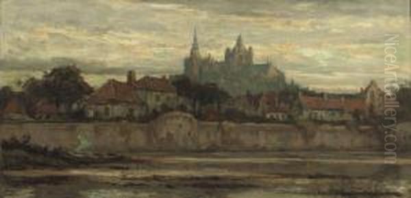 The Sint Jan Cathedral At Sunset, Den Bosch - view 1