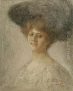 Ritratto Di Gentildonna by Alberto Slataper