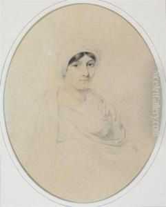 Portrait Of A Lady In A Turban Portrait Of A Lady In A Turban