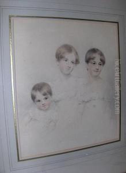 Portrait Of Three Children - view 1