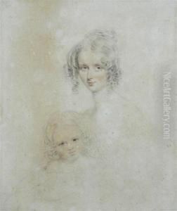 Portrait Of Lady Morgan Of Tredegar House Portrait Of Lady Morgan Of Tredegar House