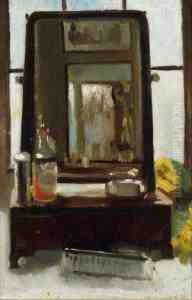 Dressing Table Mirror by James Sinton Sleator
