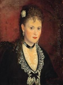 Portret Pieknej Damy by Wincenty Slendzinski