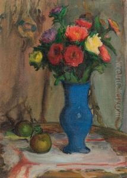 Blue Vase - view 1
