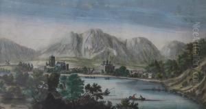The Prospect Of Dunkeld by John Slezer