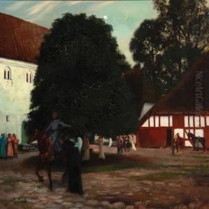 "hr. Oluf Han Rider" by Agnes Slott-Mrller