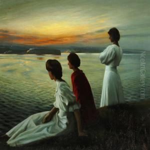 Midsummer's Eve by Harald Slott-Moller