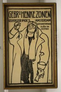 Gebrs. Henke Zonen, Gelderschekade by Willy Sluyters