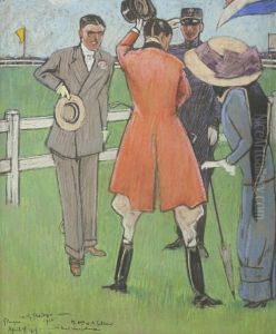 On The Racecourse by Willy Sluyters
