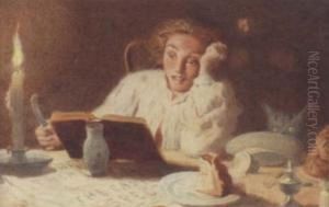 Ghost Story by Frederick Smallfield, A.R.W.S.