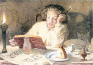 Preparing For A Nightmare by Frederick Smallfield, A.R.W.S.