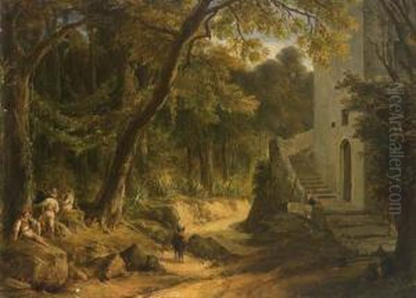 Paesaggio Con Figure - view 1