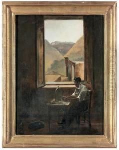 A Craftsman At His Table by Gabriele Smargiassi