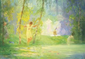 Tea Party On The Riverbank