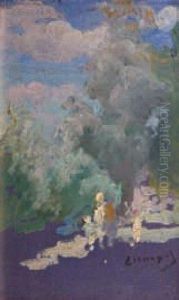 La Promenade by Pavel Dmitrievic Smarov