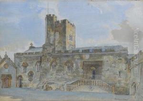 The Church On St. Michael's Mount. - view 1