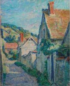 A View Of Giverny by Rowley Smart