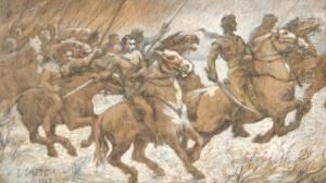 "horsemen" by Louis Smets