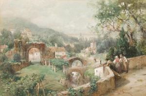 View Of San Remo by James David Smillie