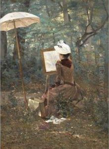 L'aquarelliste by Alfred Smith