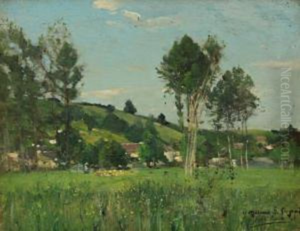 Troupeau Dans La Prairie - view 1