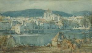 View Of Cahors by Arthur Reginald Smith