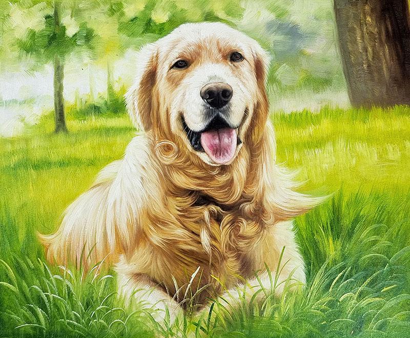 Transform Your Pet Photos into Custom Hand-Painted Oil Portraits - view 2