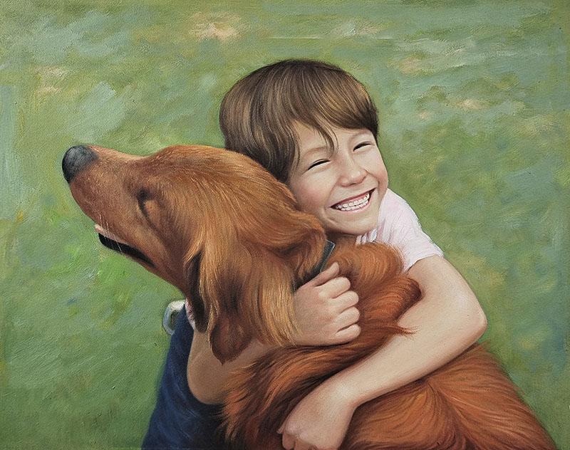 Transform Your Pet Photos into Custom Hand-Painted Oil Portraits - view 5