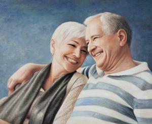 Transform Your Couple Photos into Custom Hand-Painted Oil Portraits thumbnail 2