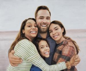 Transform Your Family Photos into Custom Hand-Painted Oil Portraits thumbnail 2