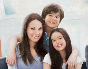 Transform Your Parent and Child Photos into Custom Hand-Painted Oil Portraits thumbnail 2