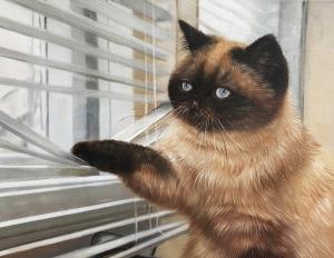 Transform Your Cat Photos into Custom Hand-Painted Oil Portraits