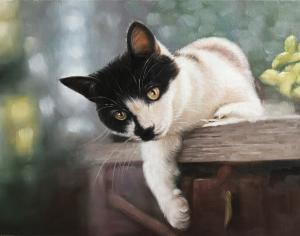 Transform Your Cat Photos into Custom Hand-Painted Oil Portraits thumbnail 5