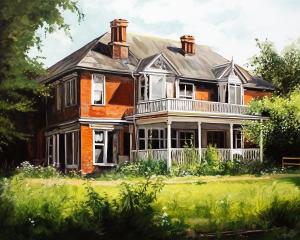 Transform Your House Photos into Custom Hand-Painted Oil Portraits thumbnail 2